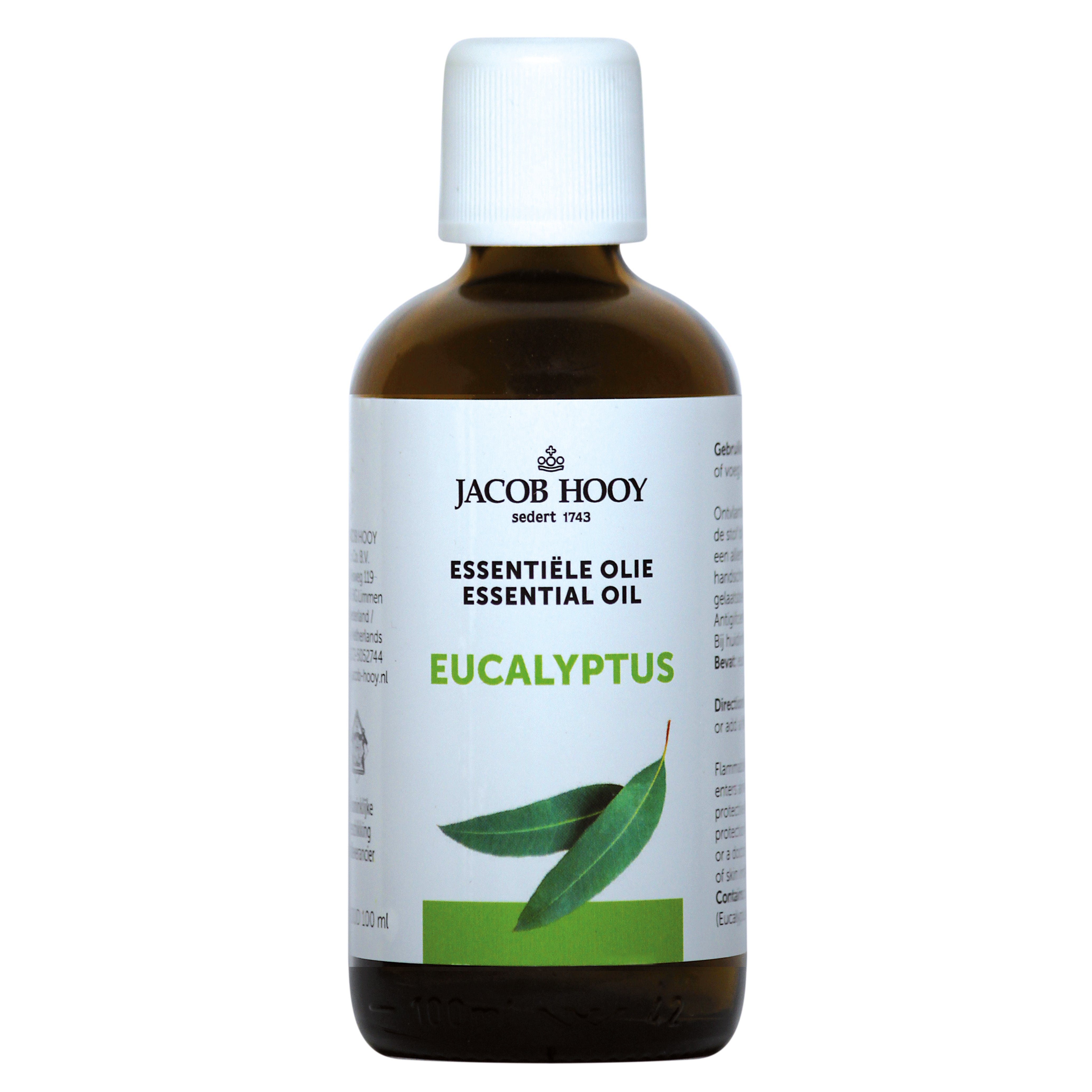 Jacob Hooy Eucalyptus olie 100.00 Milliliter
