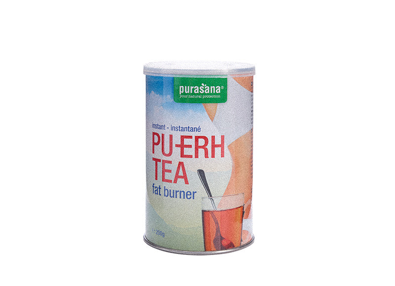 Purasana Pu-erh thee instant vegan 200 Gram
