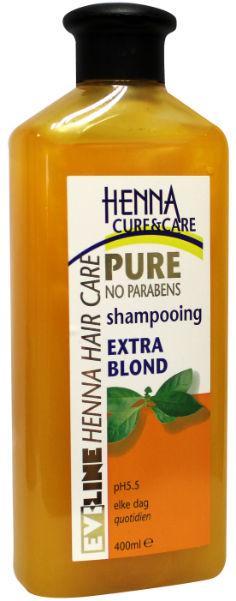 Henna Cure&Care Shampoo pure extra blond 400 Milliliter
