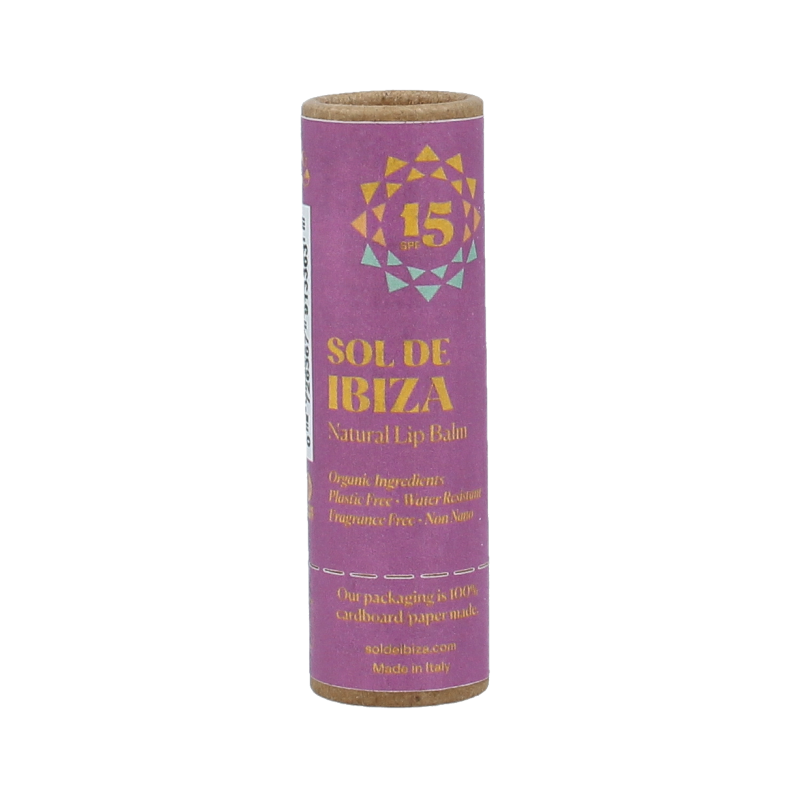 Sol De Ibiza Lippenbalsem vegan SPF15 5 Gram