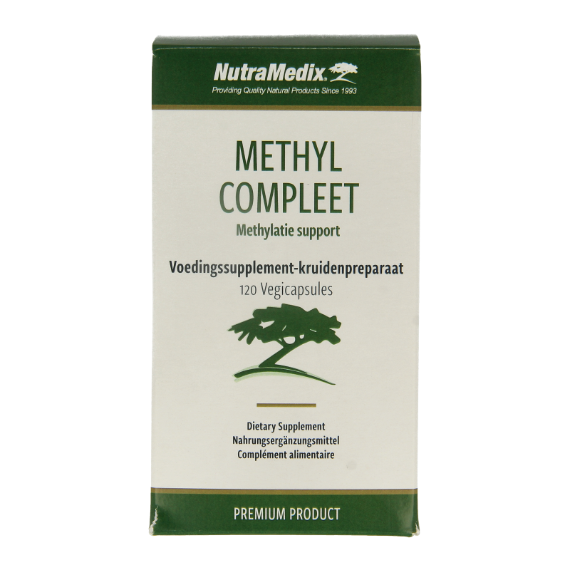 Nutramedix Methyl compleet 120 Vegetarische capsules