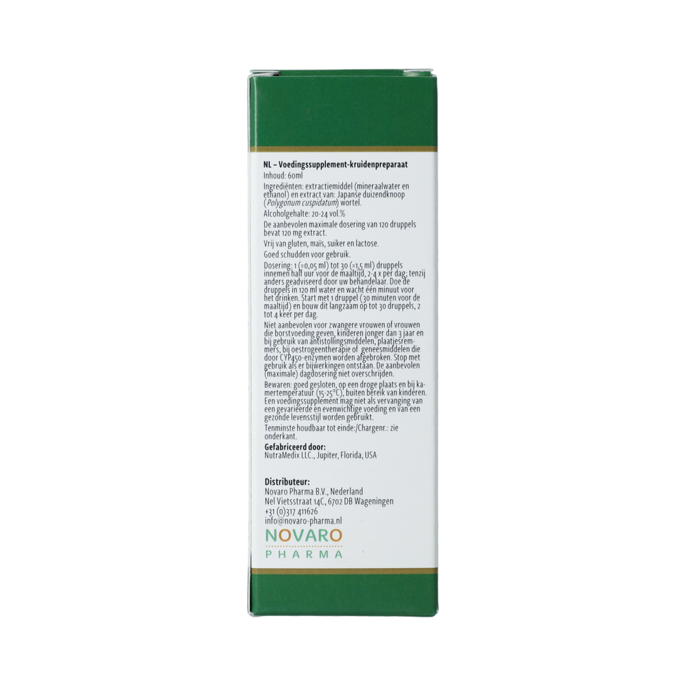Nutramedix Japanse Duizendknoop 60.00 Milliliter