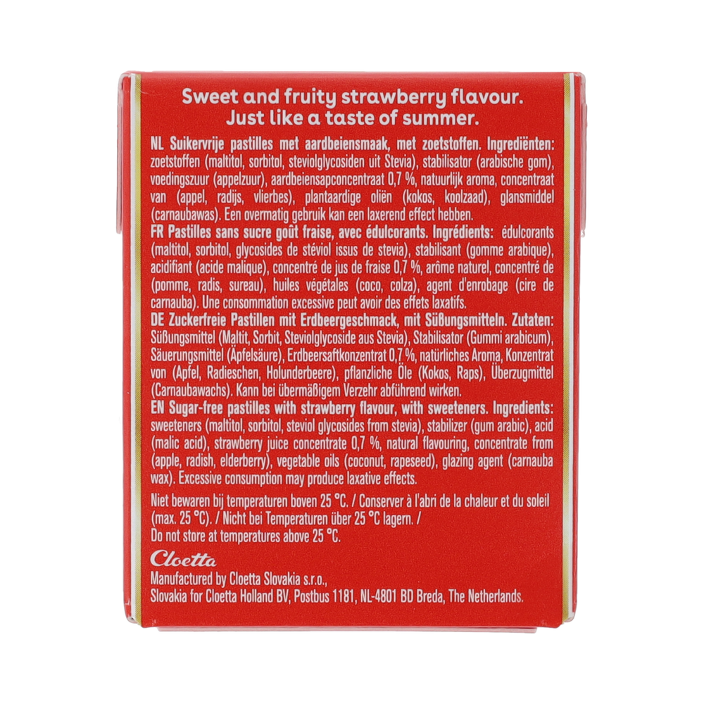 Lakerol Läk CI Strawberry 1p 24x25g 25.00 Gram