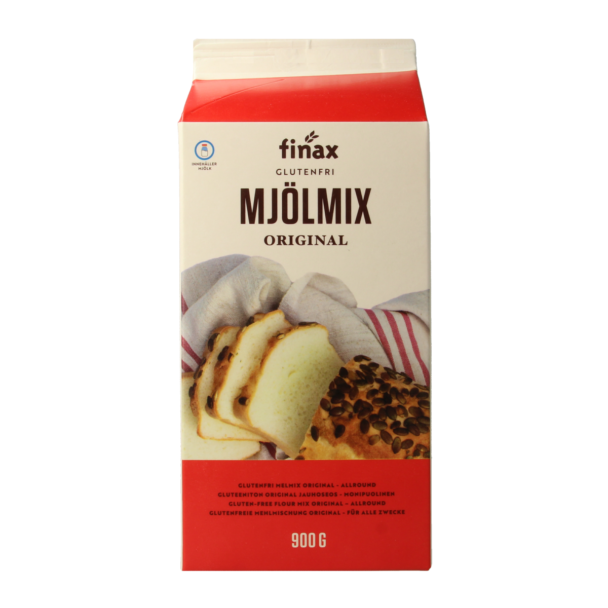 Finax Broodmix wit glutenvrij 900.00 Gram