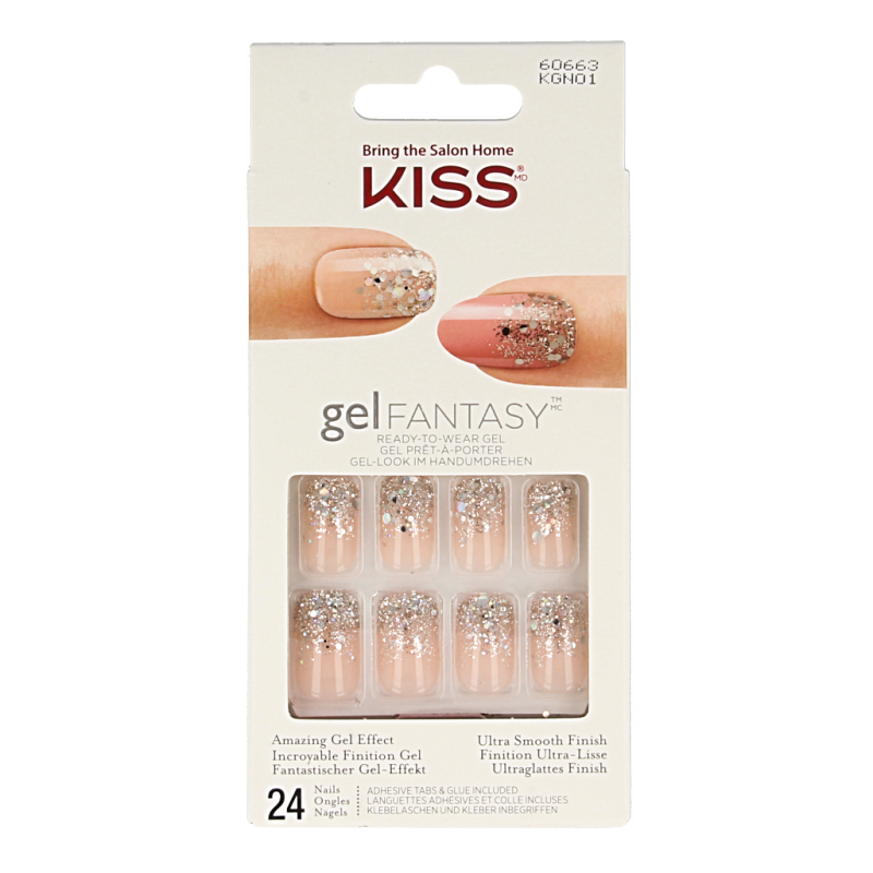 Kiss Gel fantasy nails fanciful  1 Set