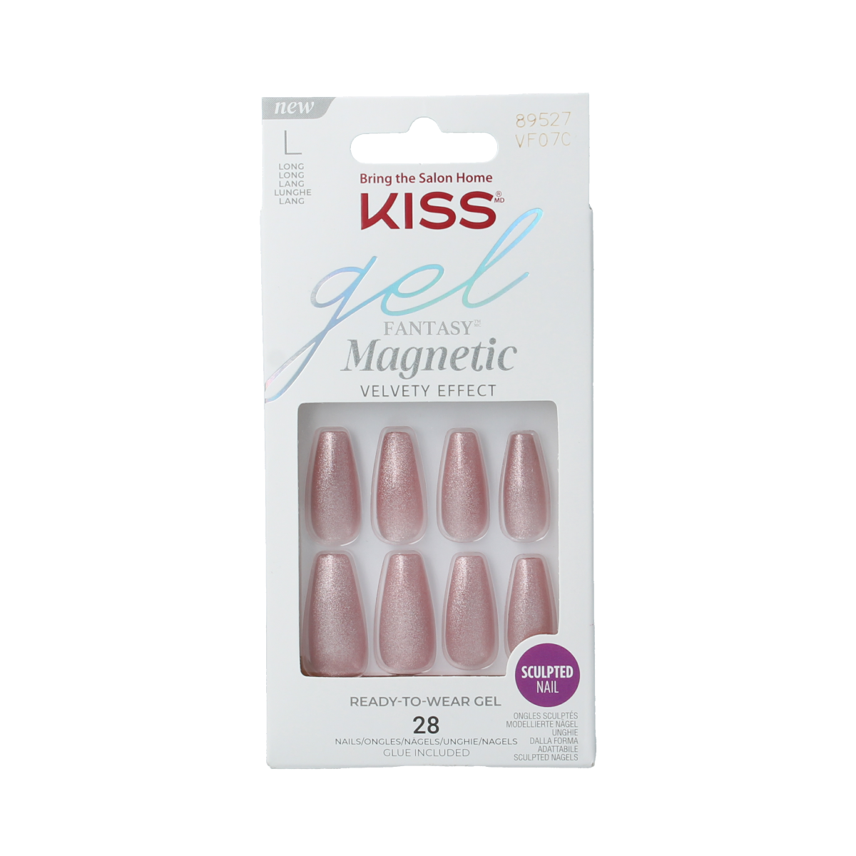 Kiss Gel fantasy magnetic west coast 1.00 Set