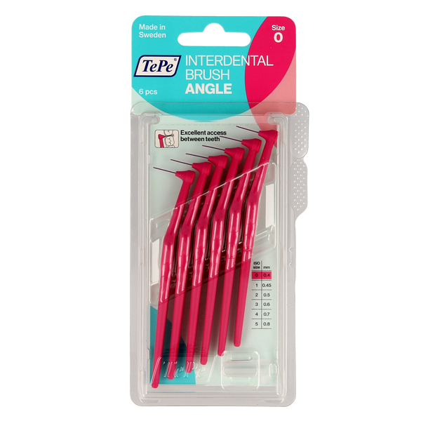 TePe Angle roze 0.4 mm maat 0 6.00 Stuks