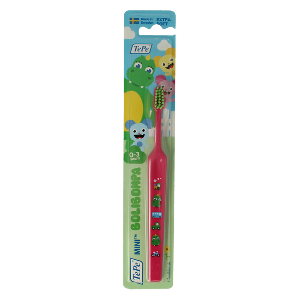 TePe Tandenborstel bolibompa extra soft 1.00 Stuks