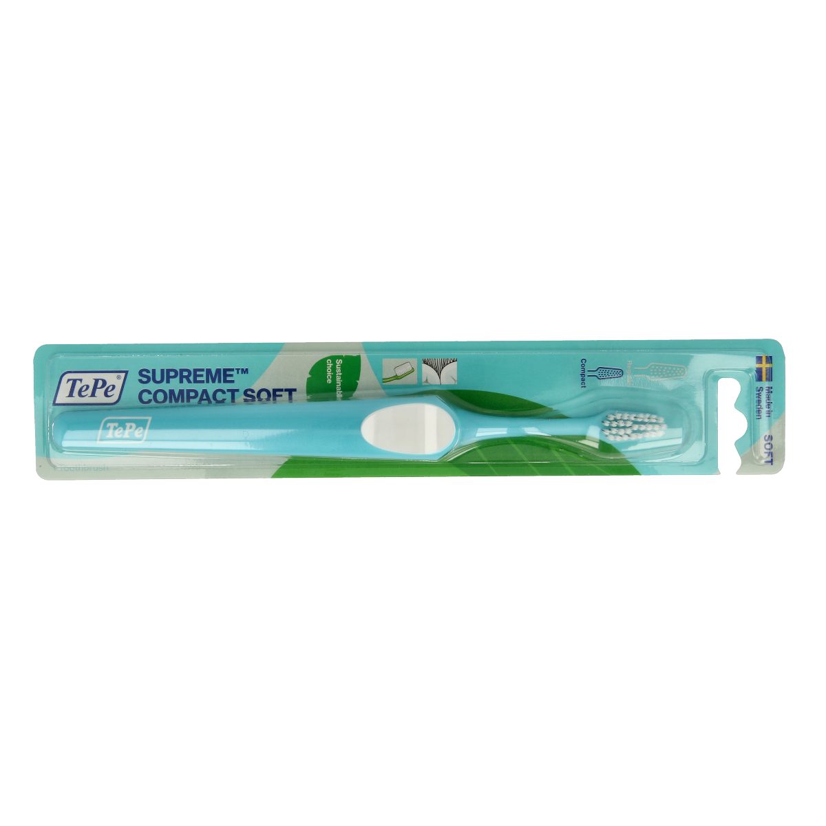 TePe Tandenborstel supreme compact soft 1.00 Stuks