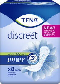 Tena Discreet extra plus 8 Stuks