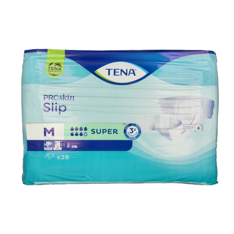 Tena Proskin slip super maat M 28 Stuks