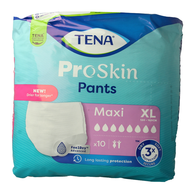 Tena Proskin pants maxi XL 10 Stuks