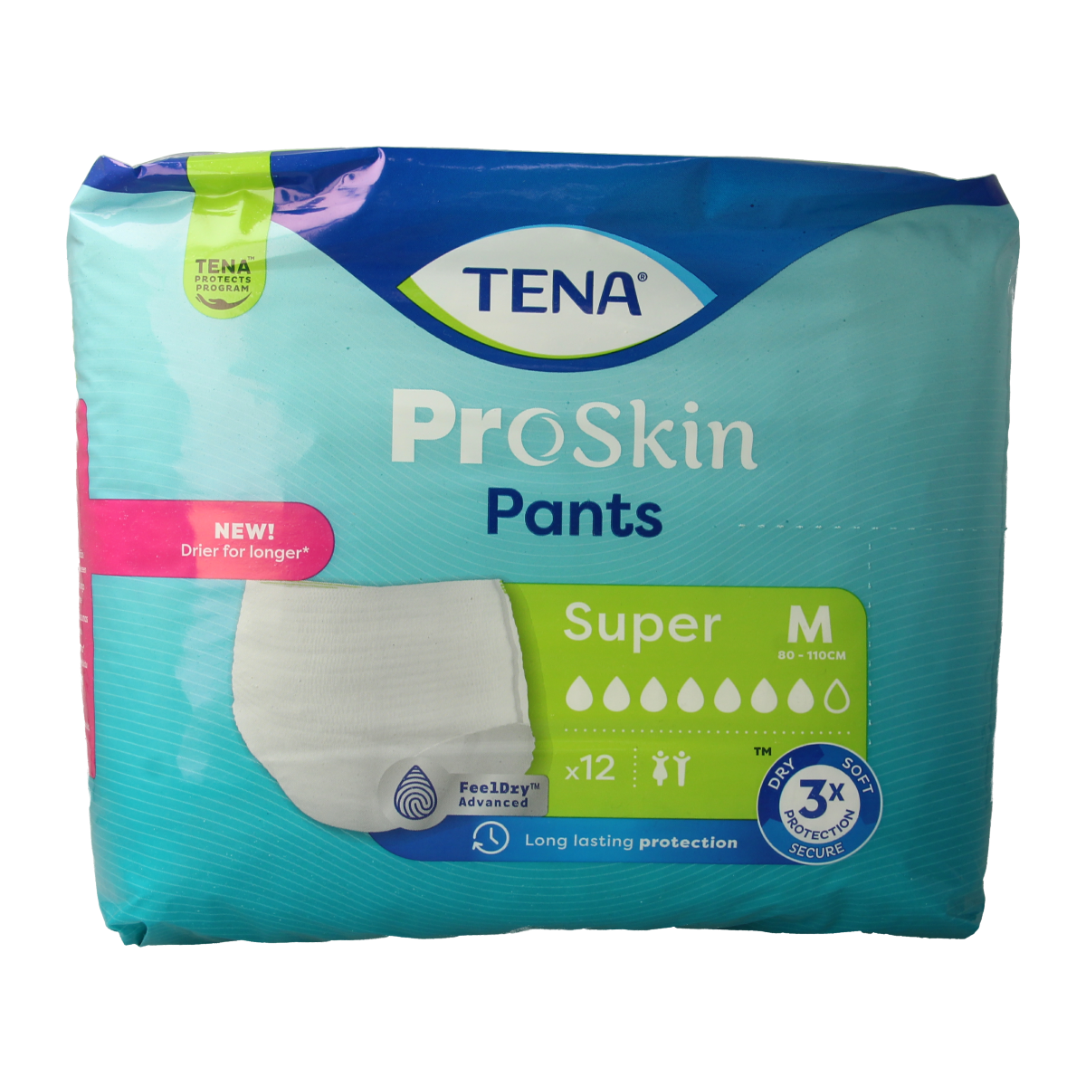Tena Proskin pants super M 12.00 Stuks
