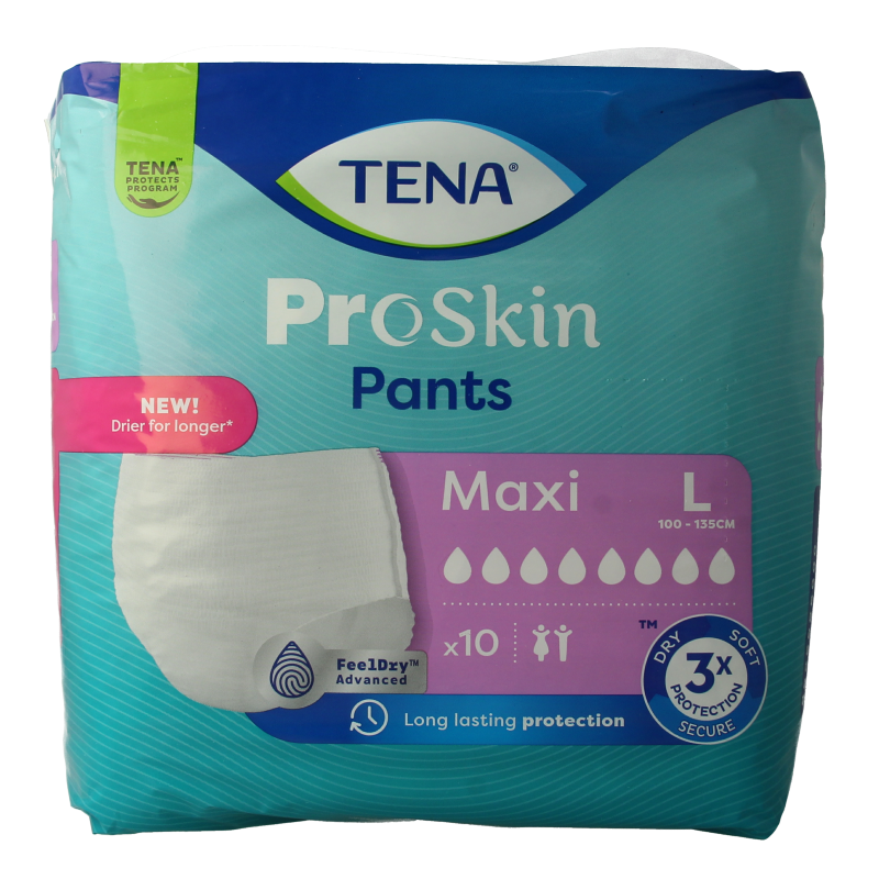 Tena Proskin pants maxi L 10 Stuks