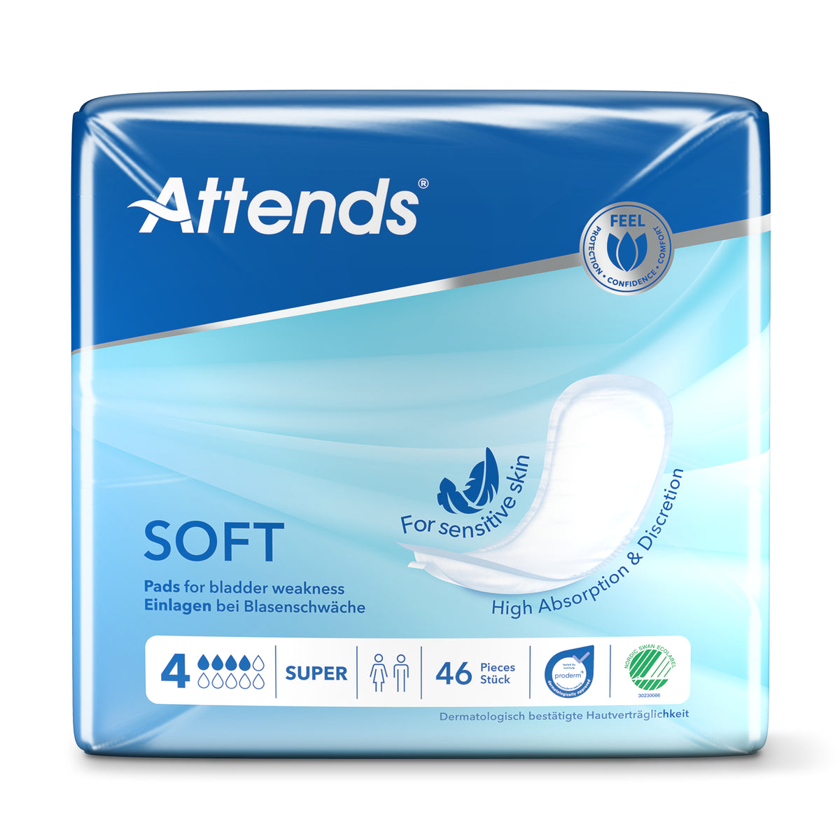 Attends Inlegger soft super 4 46.00 Stuks