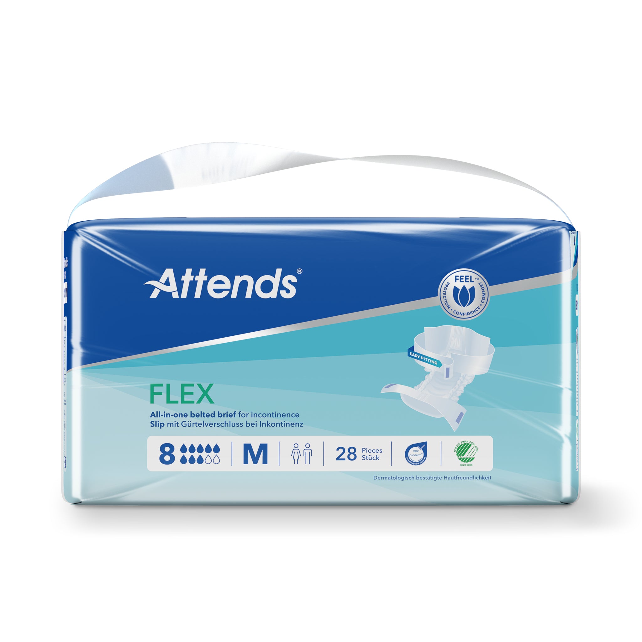 Attends Flex 8 maat M 75-105cm 28 Stuks