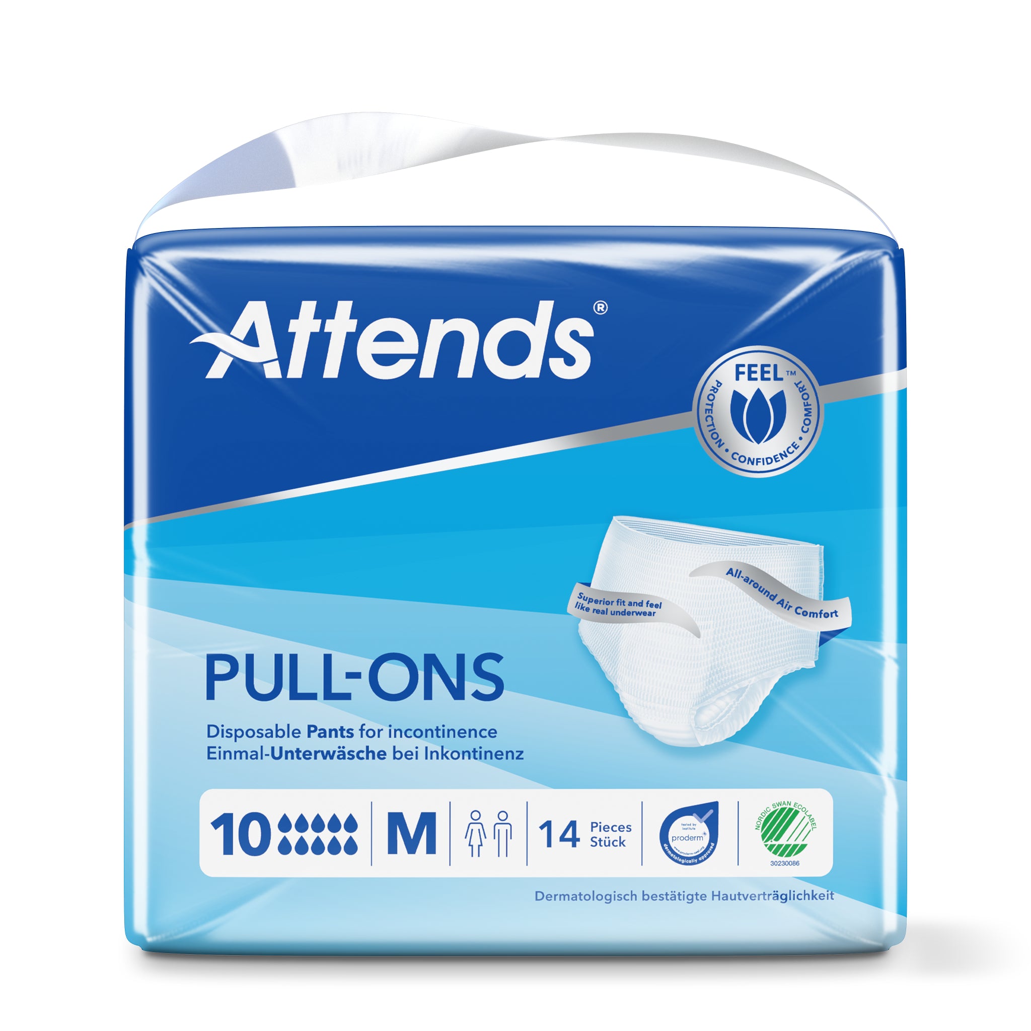 Attends Pull-ons 10 maat M 14.00 Stuks