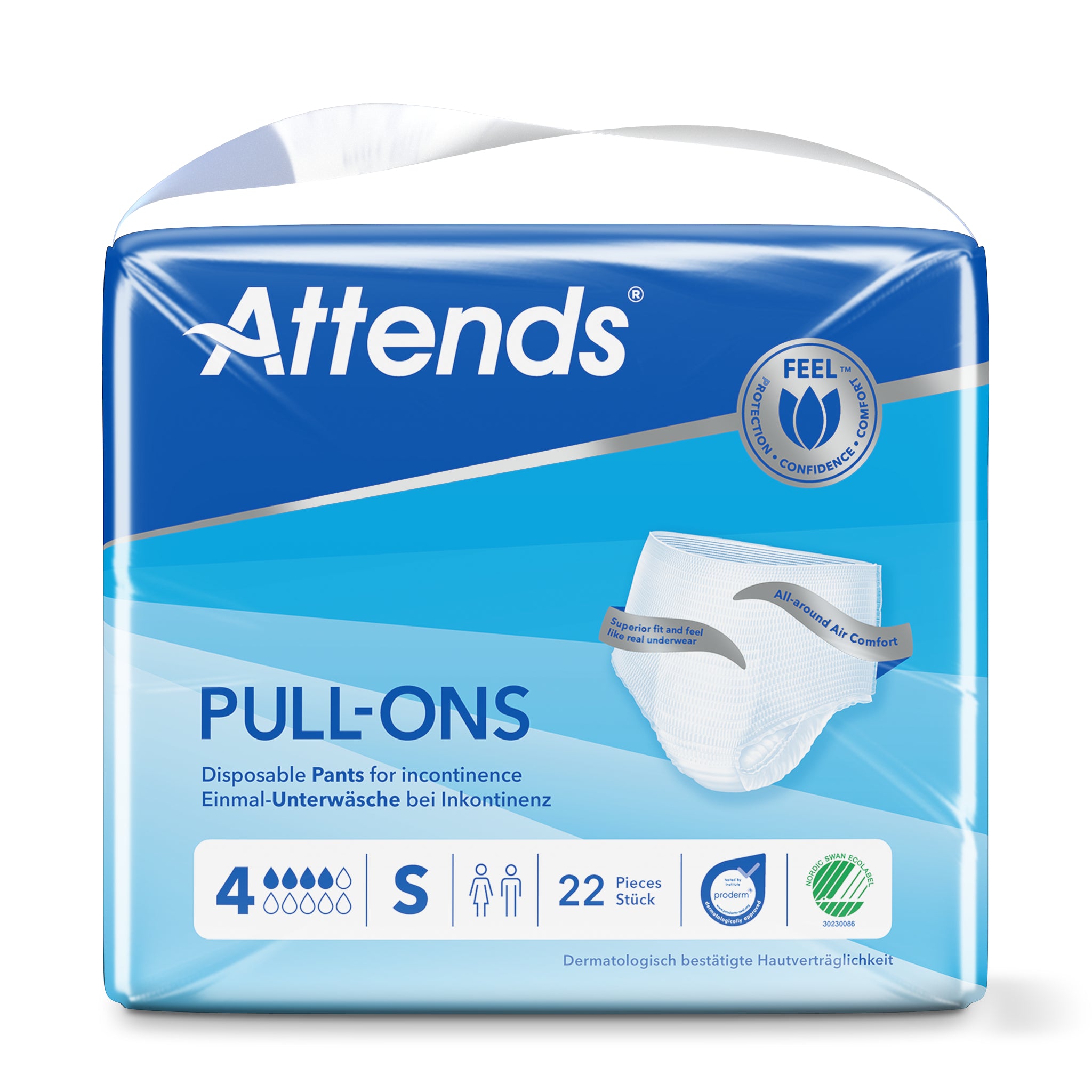 Attends Pull ons 4 maat S 22.00 Stuks