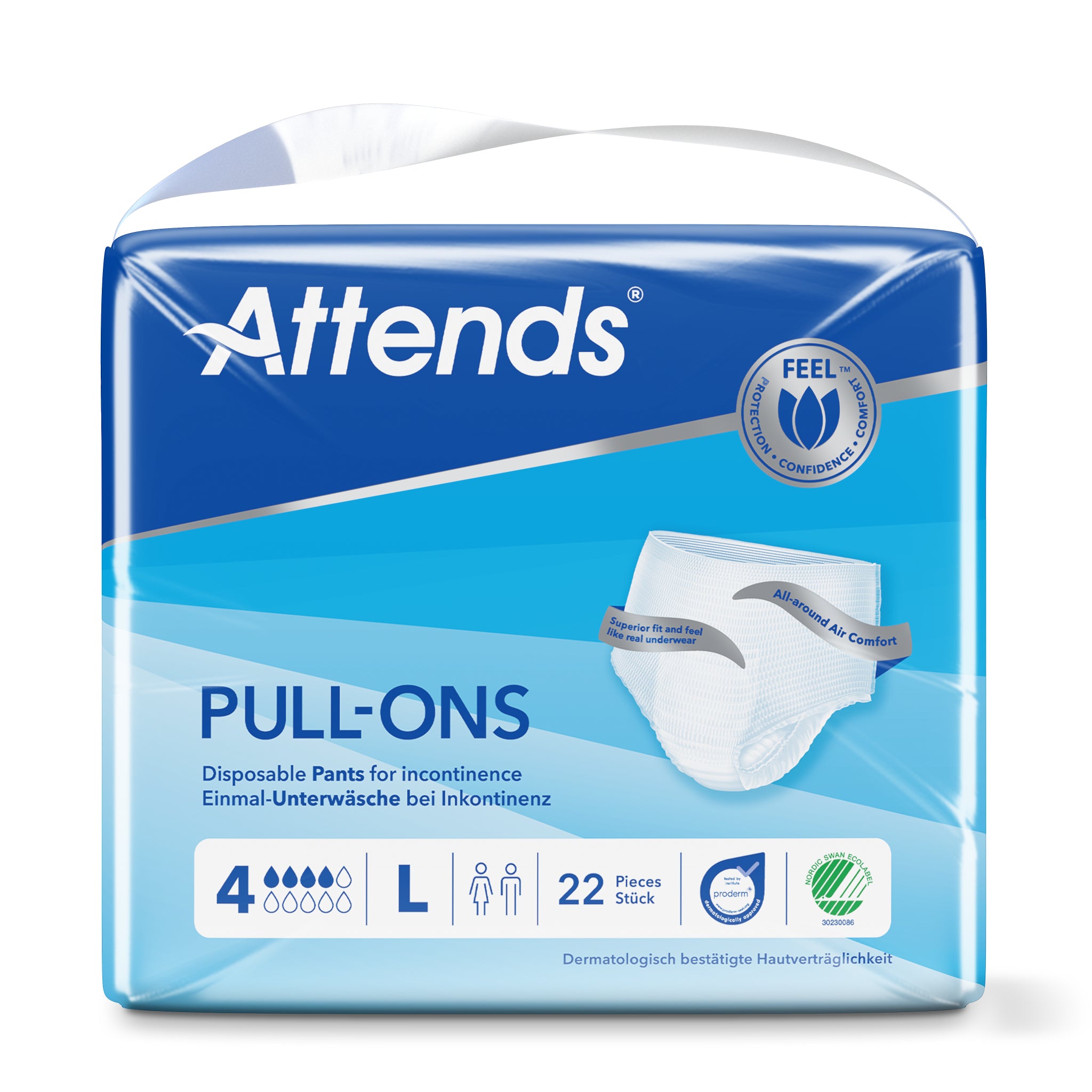 Attends Pull-ons 4 maat L 22.00 Stuks