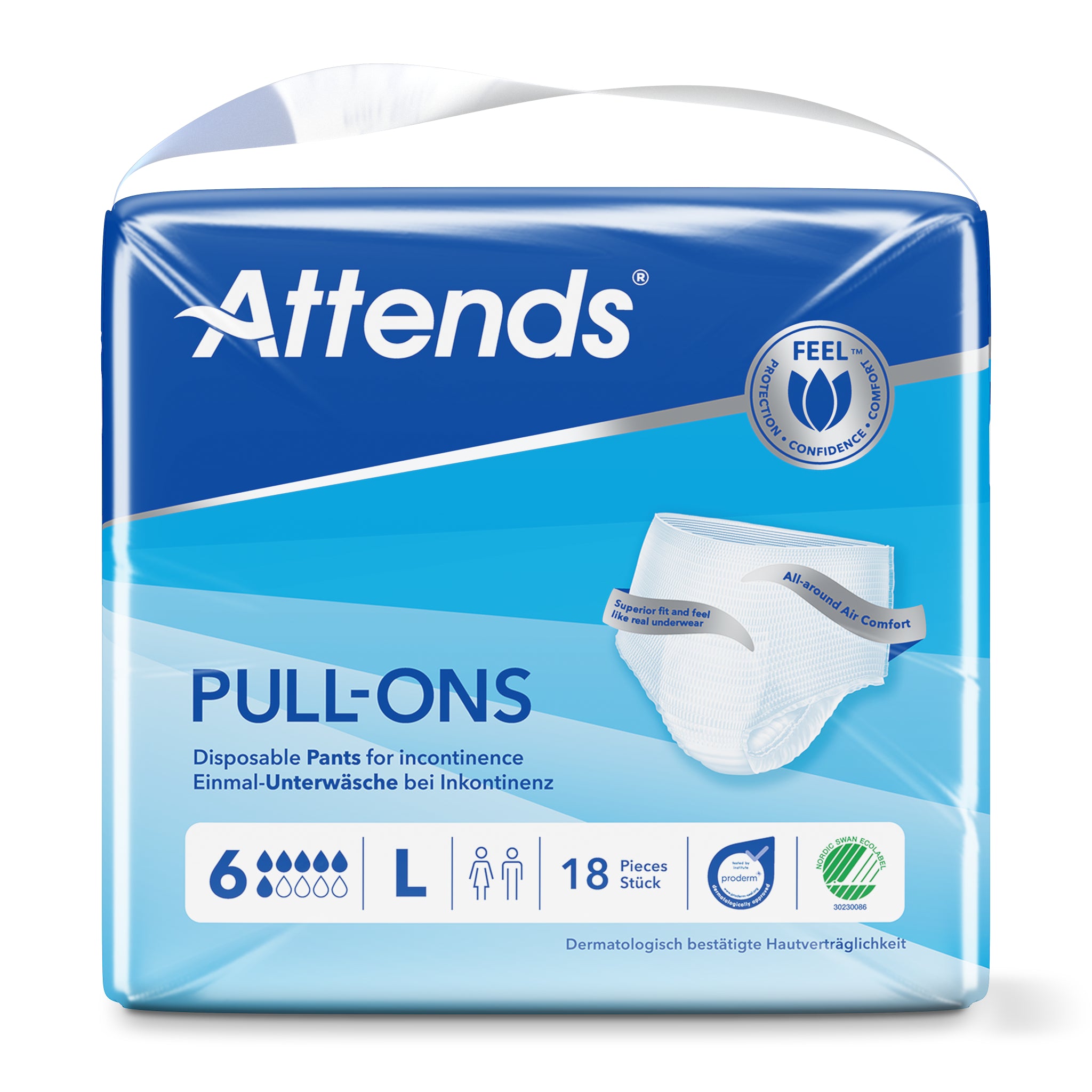 Attends Pull-ons 6 maat L 18.00 Stuks