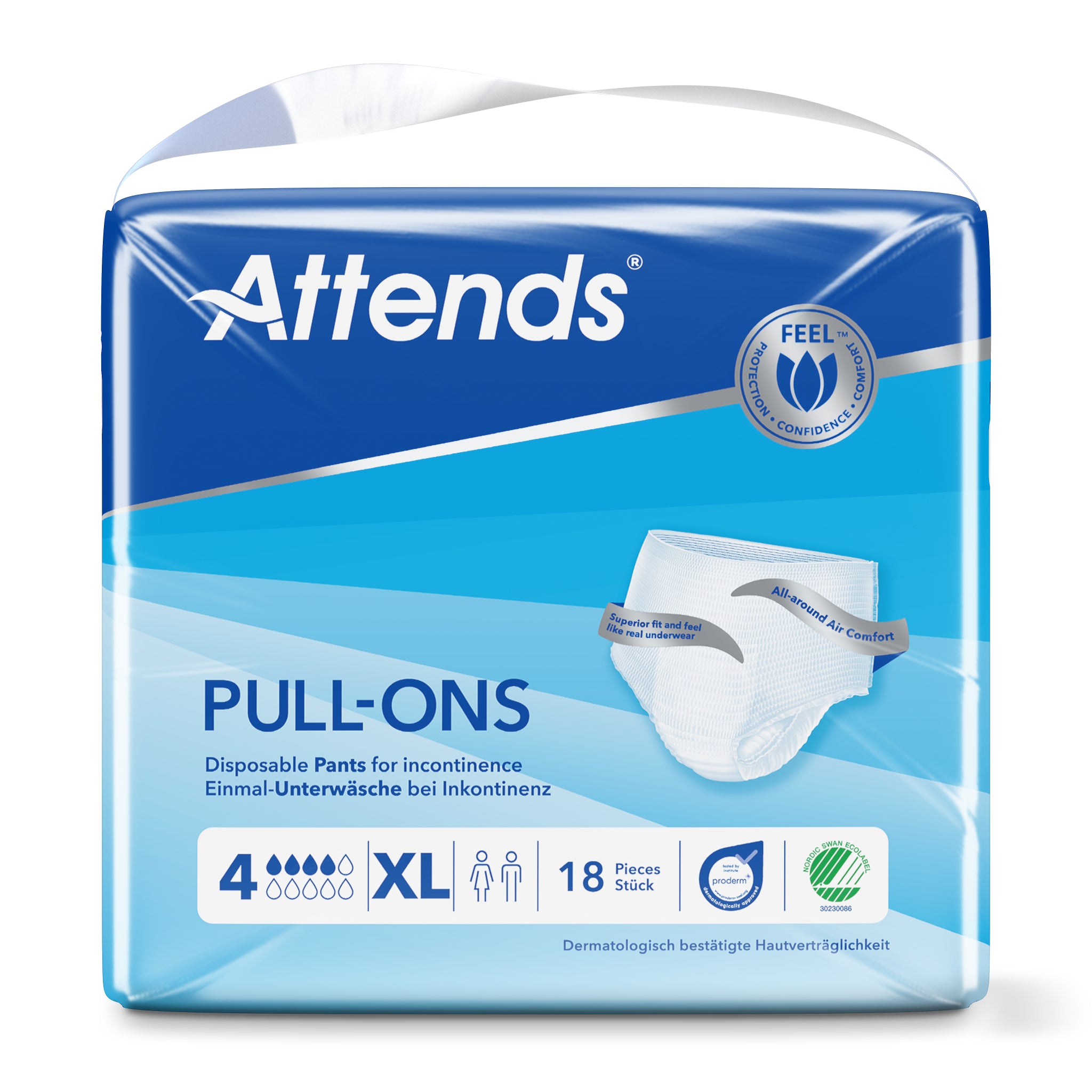 Attends Pull-ons 4 maat XL 18.00 Stuks