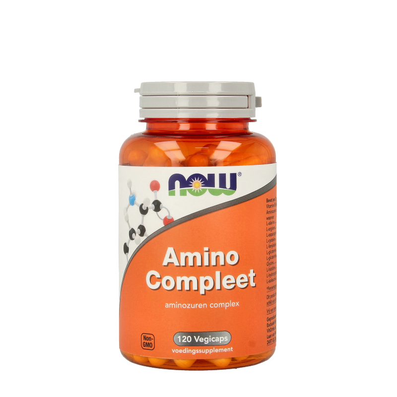 NOW Amino compleet 120 Vegetarische capsules