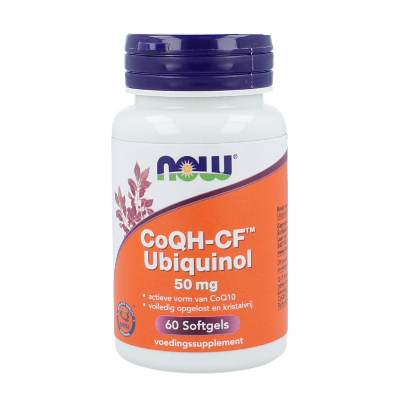 NOW Co-Q10 ubiquinol 50mg 60 Softgels