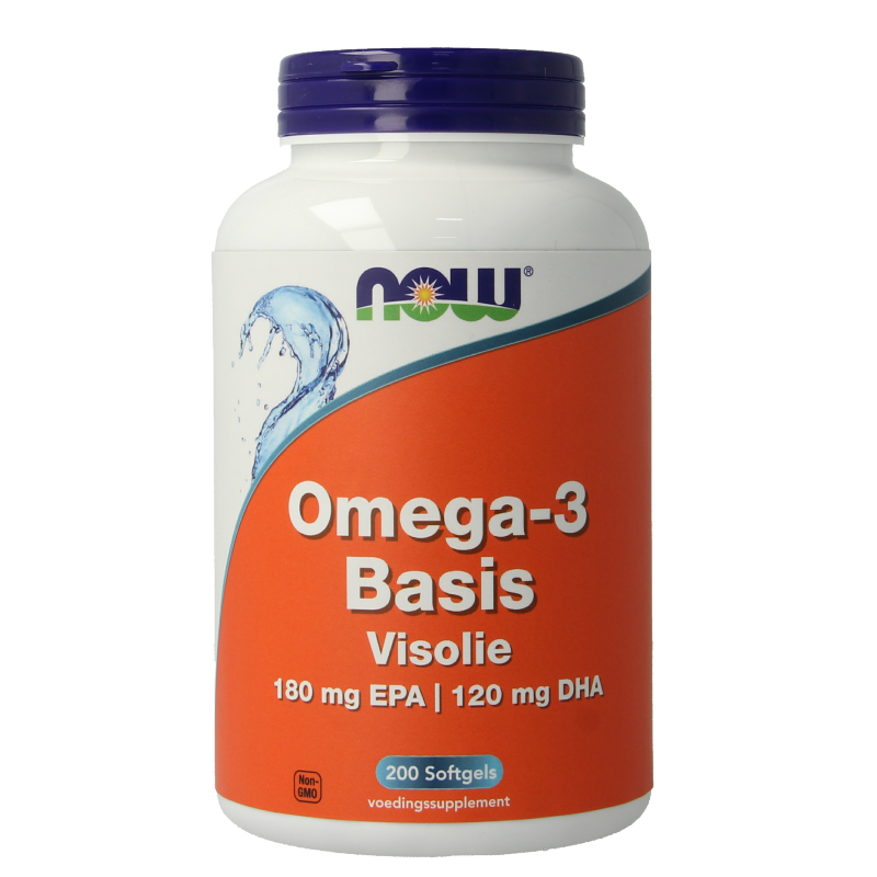 NOW Omega-3 basis 180 mg EPA 120 mg DHA 200 Softgels
