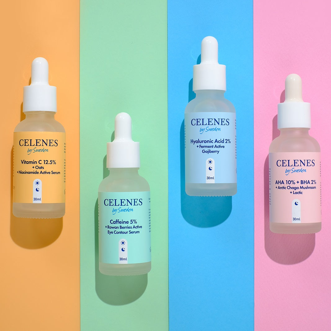 Celenes Active serum vitamin C 12,5% + oats + niacinamide 30 Milliliter