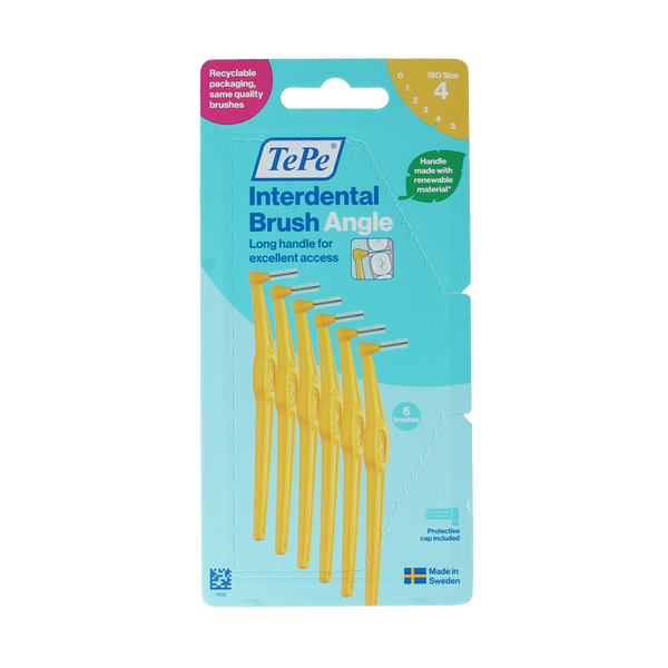 TePe Angle geel iso maat 4 6.00 Stuks
