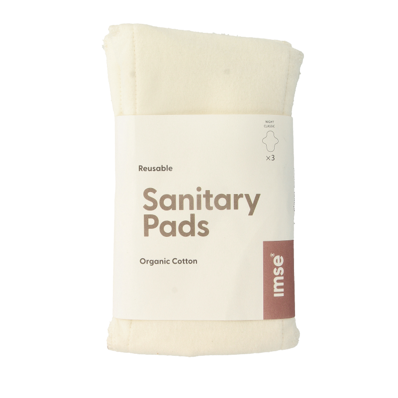 Imsevimse Maandverband wasbaar naturel nacht 3 Stuks