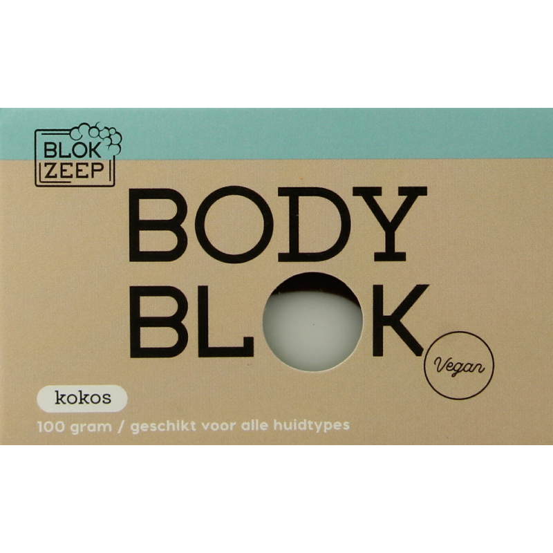 Blokzeep Body bar kokos 100 Gram