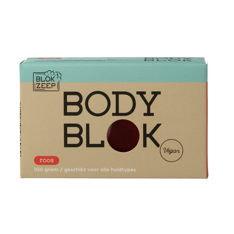 Blokzeep Body bar roos 100 Gram
