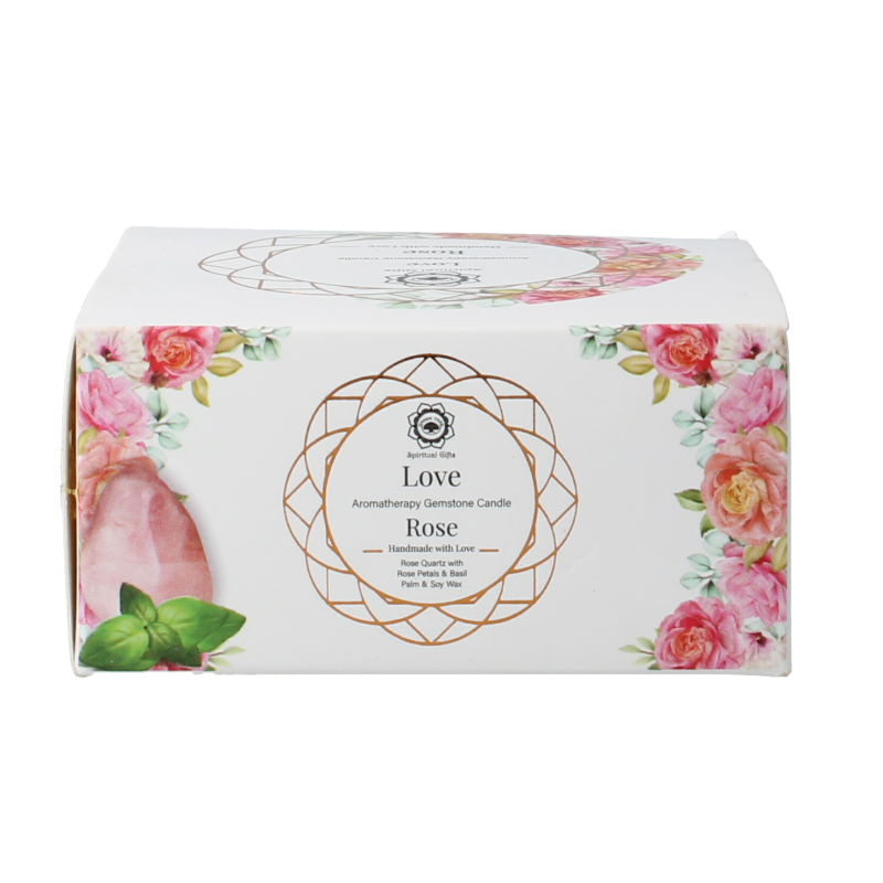 Bolsius Gemstone candle love rose 70 Gram