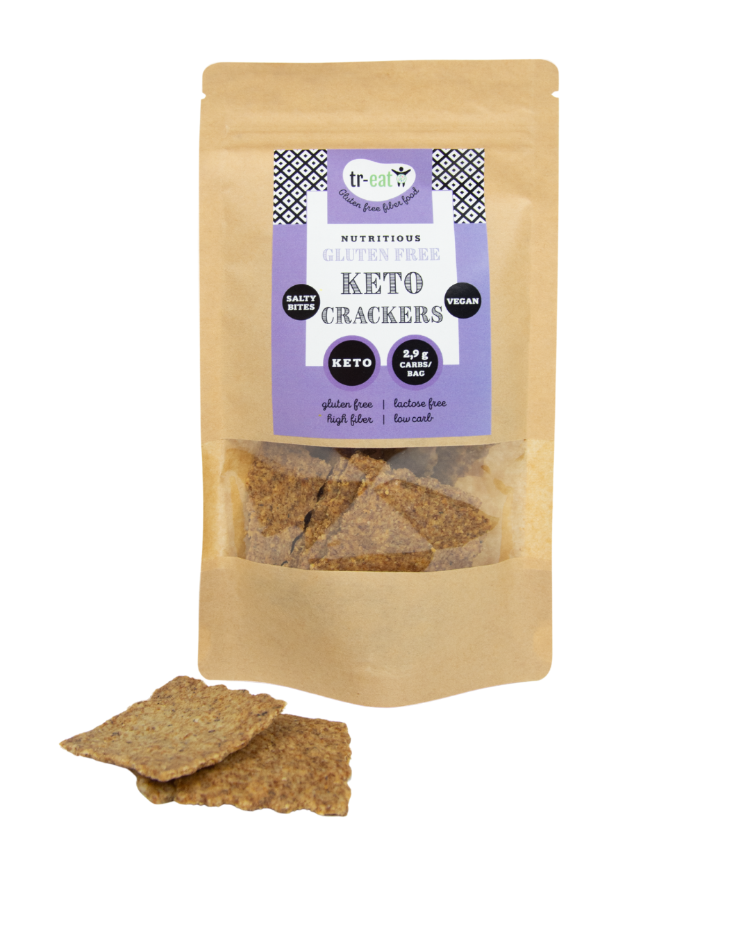 Treat Crackers keto glutenvrij 60 Gram