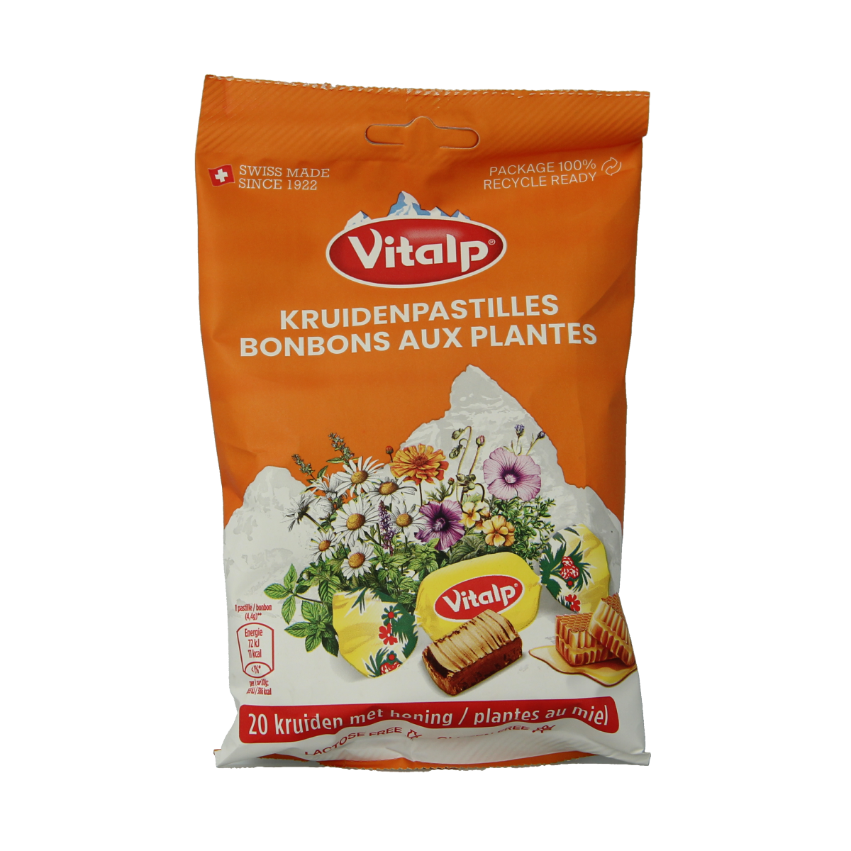 Vitalp 20 Kruiden en honing 75.00 Gram