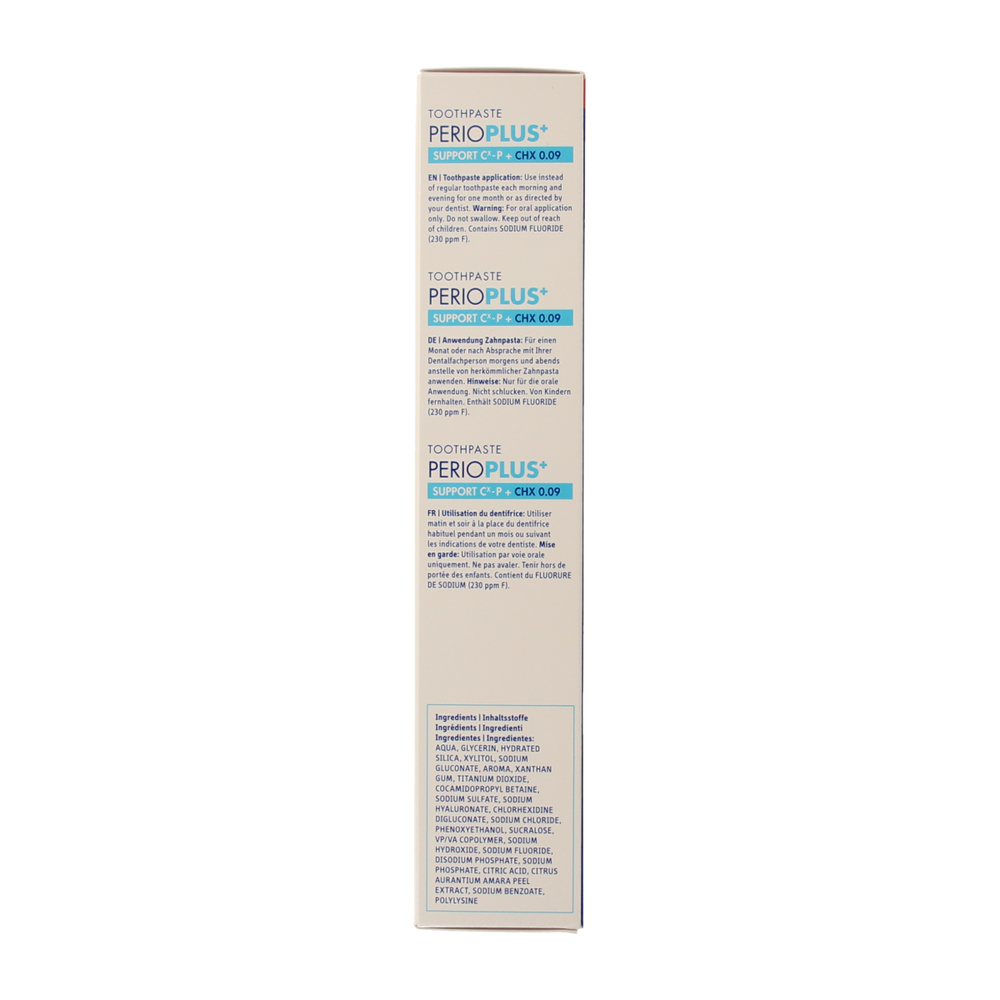 Curaprox Perio plus+ support CHX 0.09 tandpasta 75.00 Milliliter