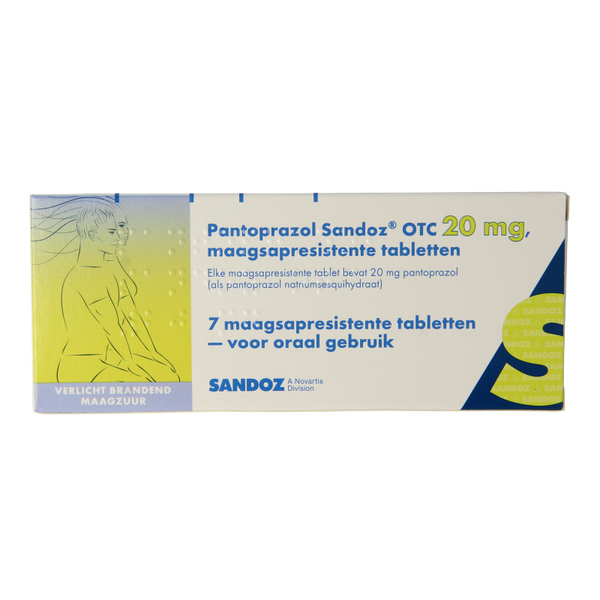 Sandoz Pantoprazol 20mg 7 Tabletten