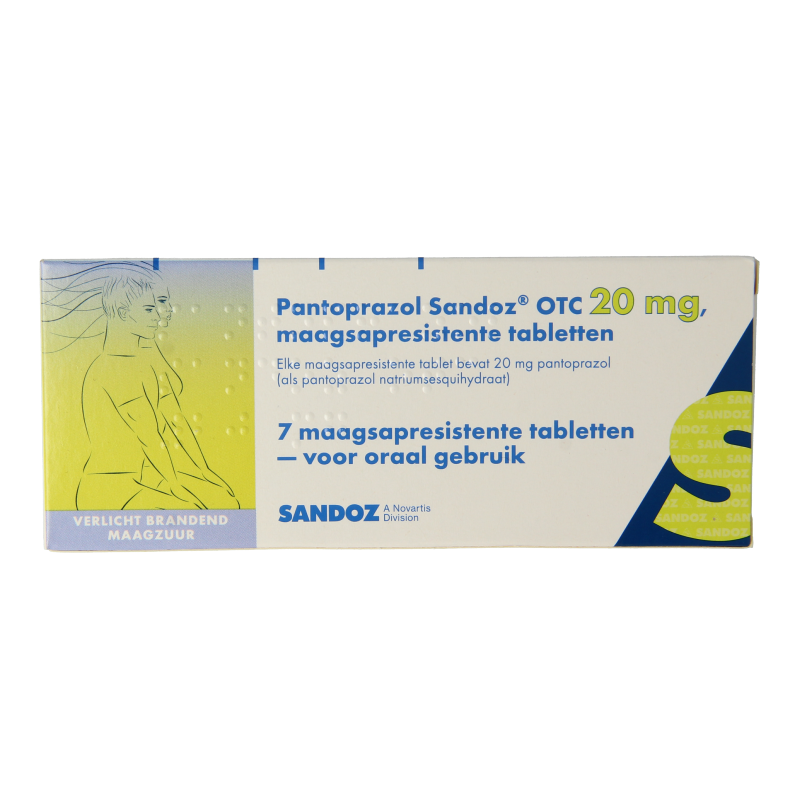 Sandoz Pantoprazol 20mg 7 Tabletten