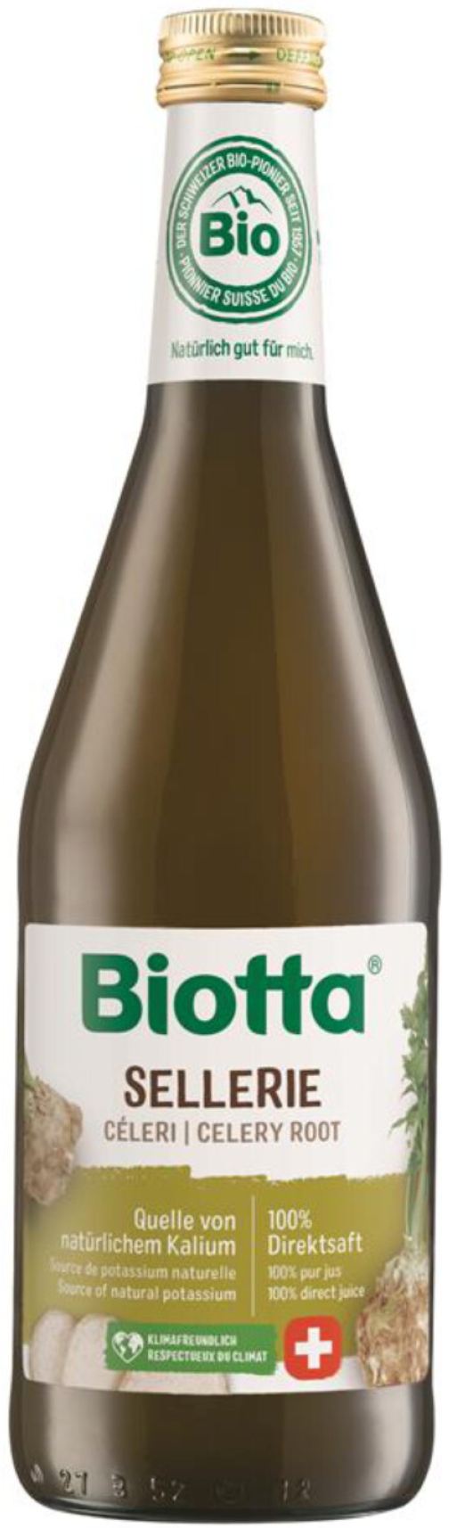 Biotta Selderijsap bio 500 Milliliter