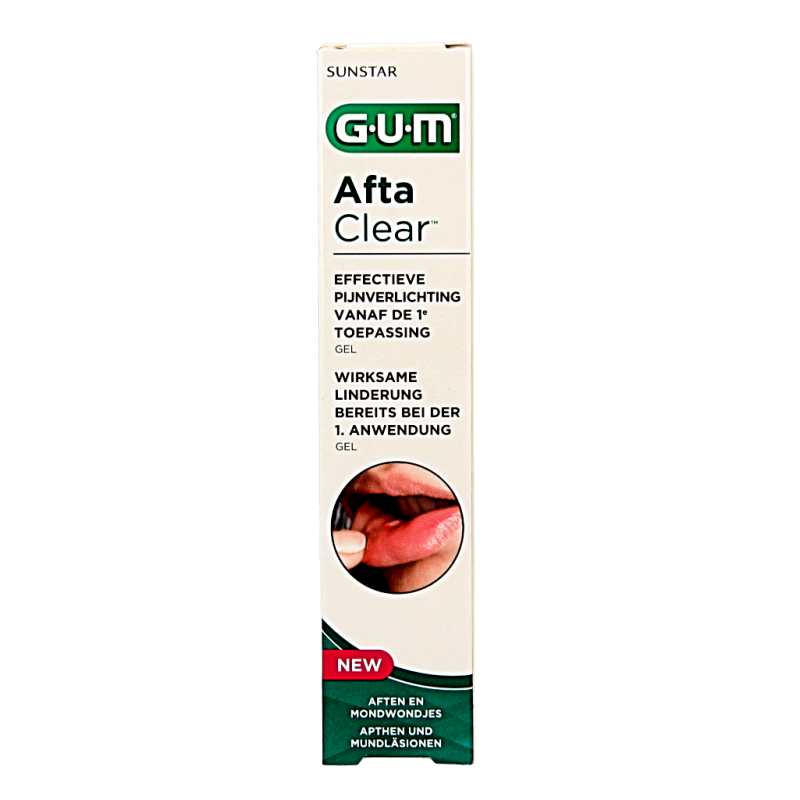 GUM Aftaclear gel 10 Milliliter