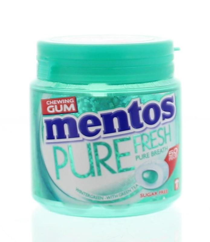Mentos Gum pure fresh winter pot 50 Stuks