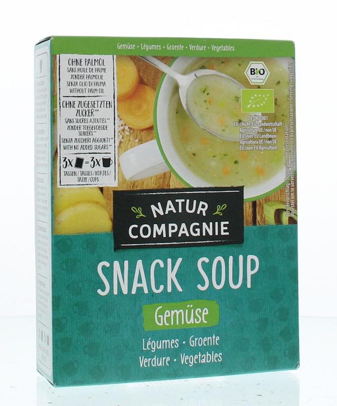 Natur Compagnie Snack soep groente bio 54 Gram