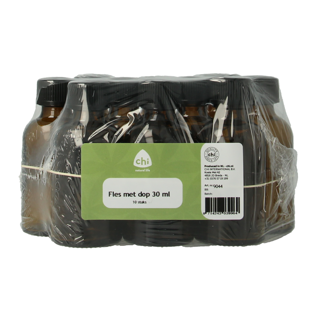 Chi Flesje met dop 30ml 10.00 Stuks