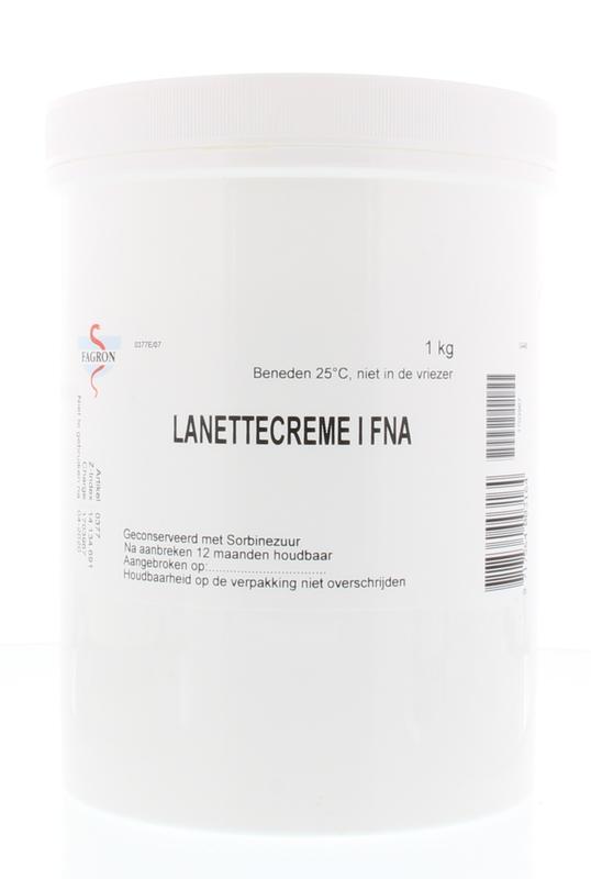 Fagron Lanettecreme 1 FNA 1 Kilogram