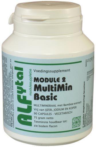 Alfytal MultiMin basic ijzer-, jodium-, kopervrij 90 Vegetarische capsules