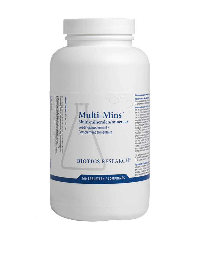Biotics Multi mins 360.00 Tabletten