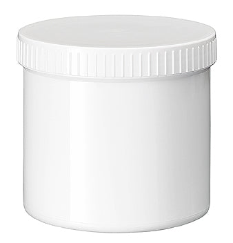 Blockland Zalfpot wit PP plastobel gedopt 500ml 24 Stuks