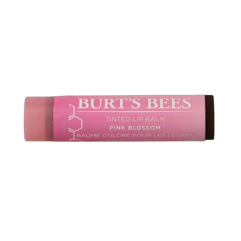 Burt's Bees Getinte lippenbalsem Pink blossom 4.3 Gram