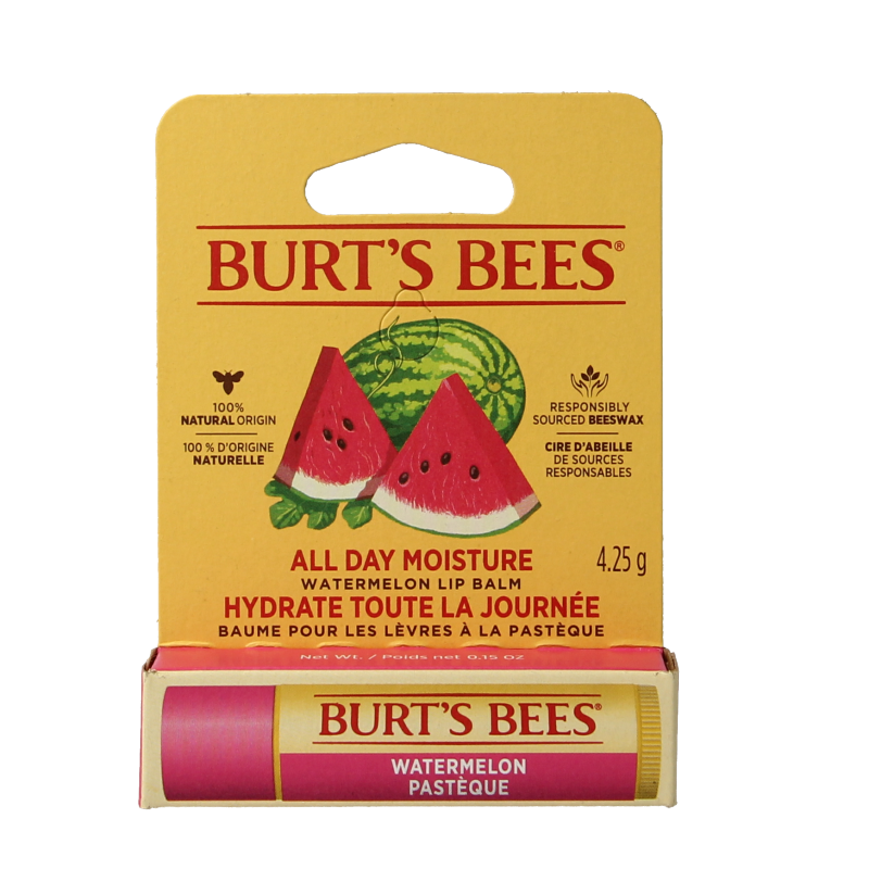 Burt's Bees Lipbalm watermelon blister 4.3 Gram